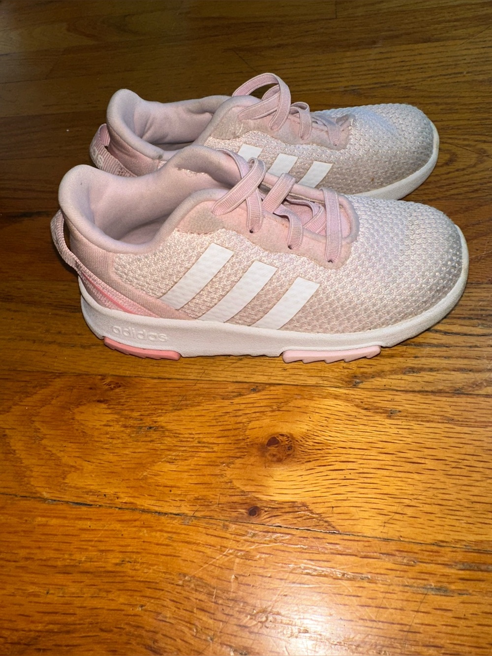 adidas Racer TR 2.0 Light Pink Toddler Girl Size 8